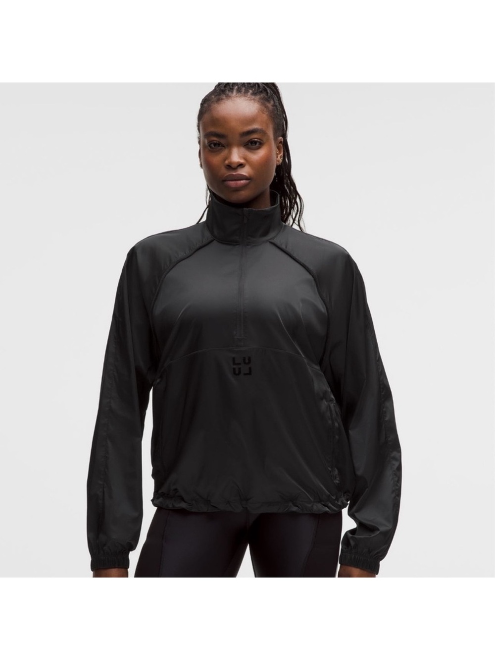 Lululemon Stretch Satin Flocked Training Jacket